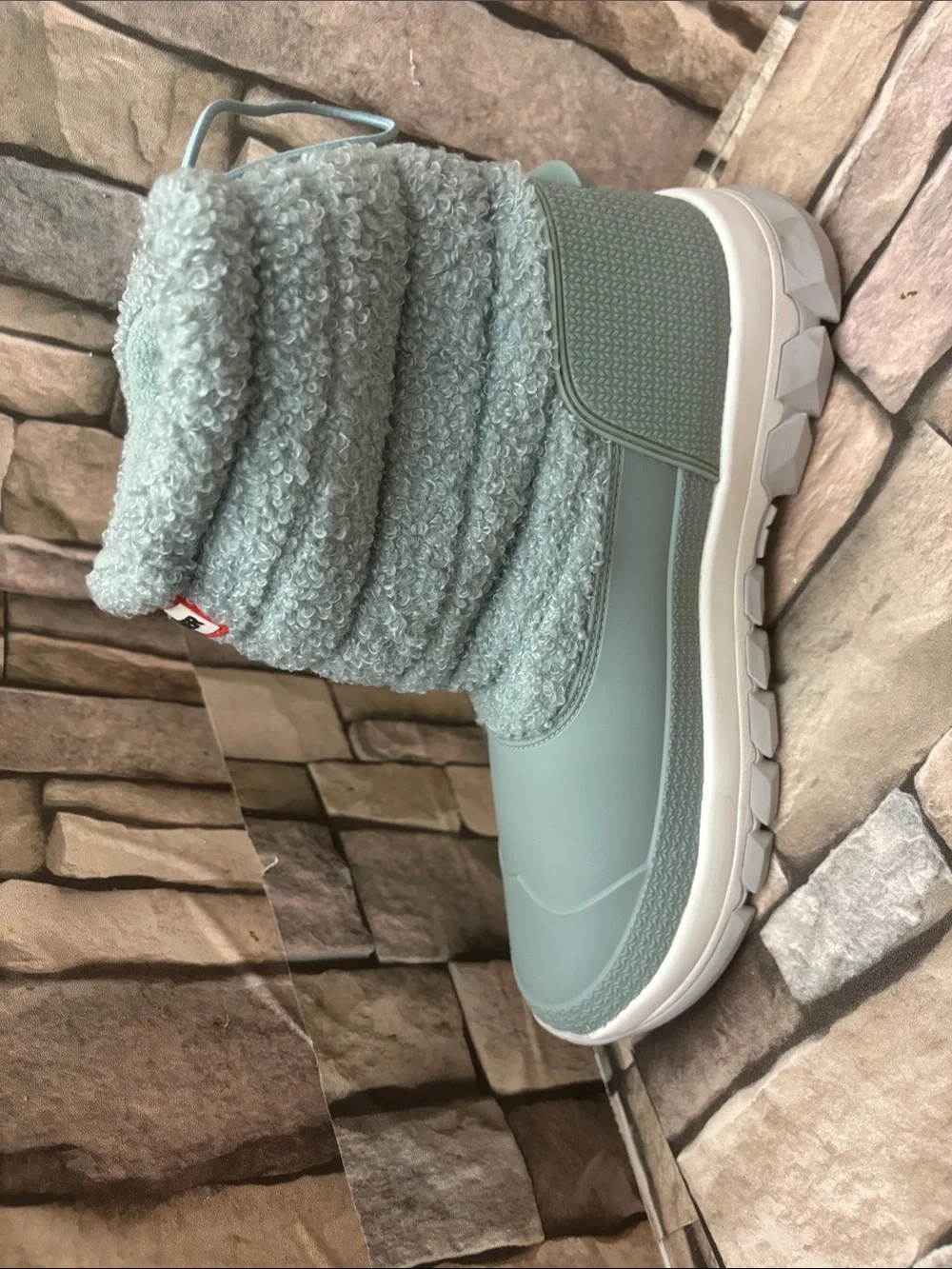 New Hunter Women's Insulated Sherpa Short Snow Boots Sz 9